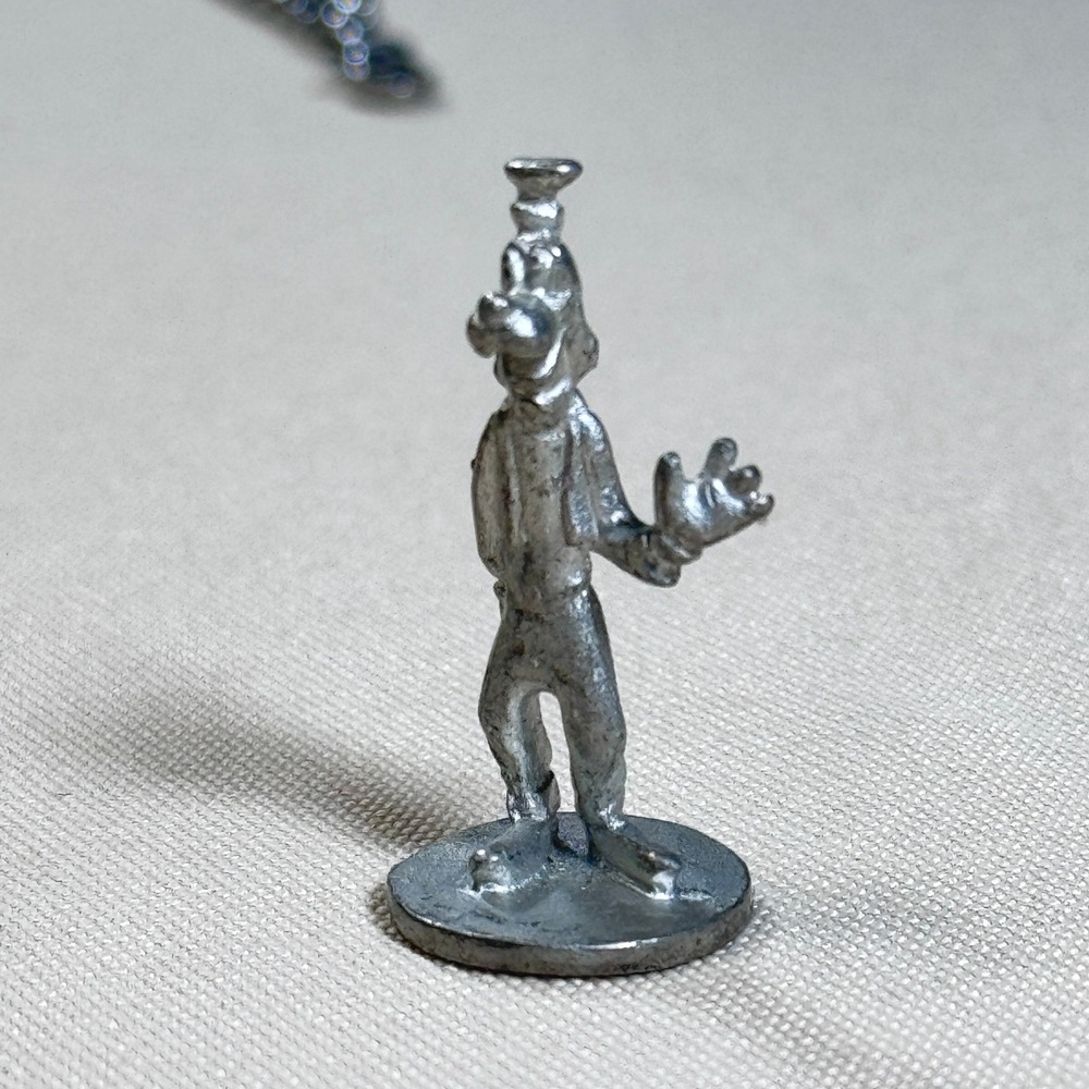 Disney Goofy Metal Pewter Figurine Miniature Collectible‎ Character Vintage